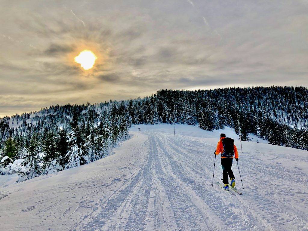 Wycieczka skiturowa w Beskidach