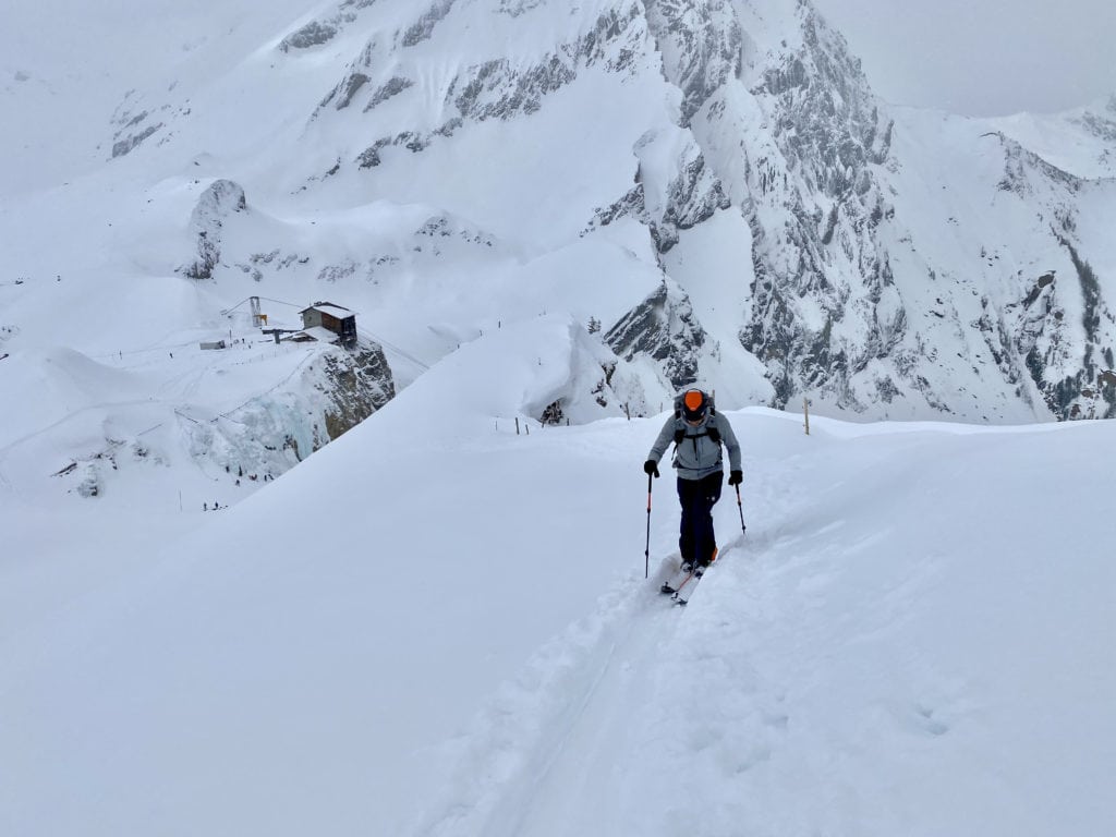 Skitury w szwajcarskich Alpach