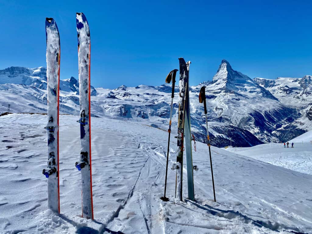 Skitury w szwajcarskich Alpach