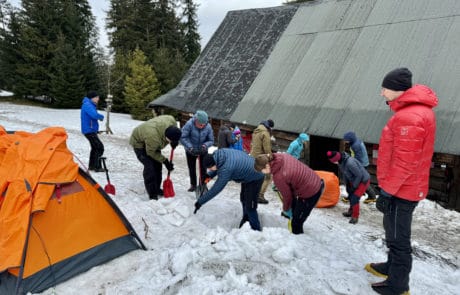 Biwak Zimowy Górski - High Mountain Survival. Szkolenie VERTISPORT - SUMMIT READY