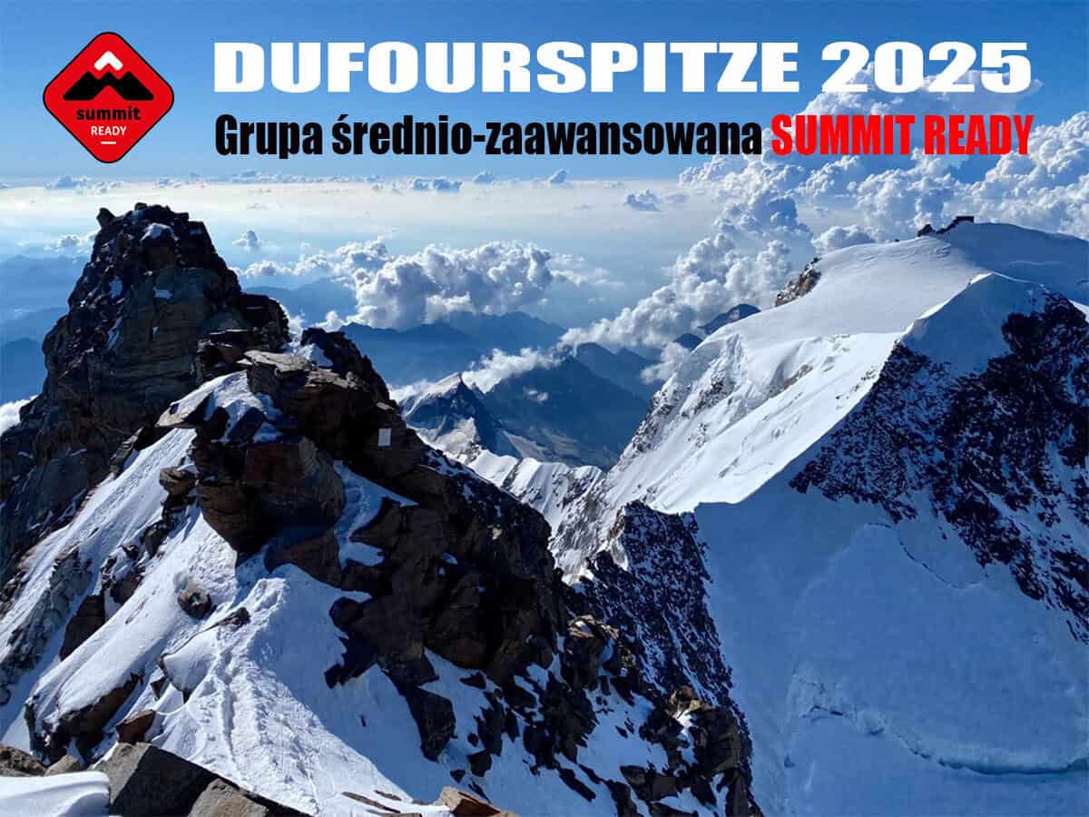Wyprawa Vertisport - SUMMIT READY na Dufourspitze, Alpy, Szwajcaria