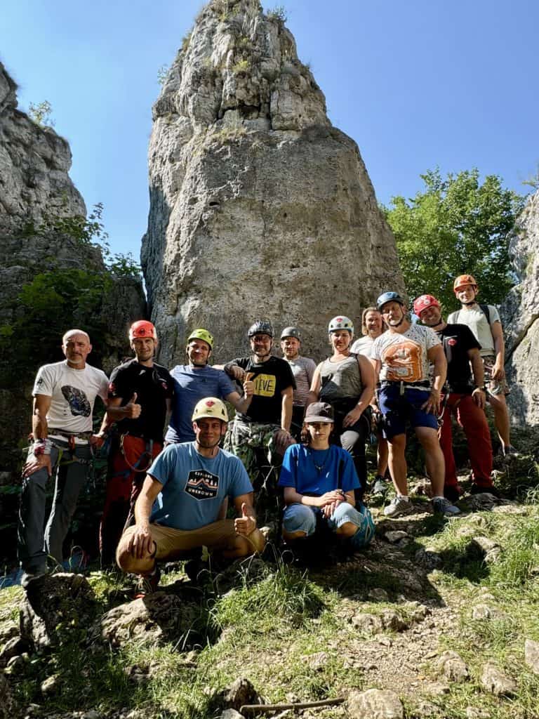 Kursy wspinaczki skałkowej VERTISPORT - Summit Ready na Jurze