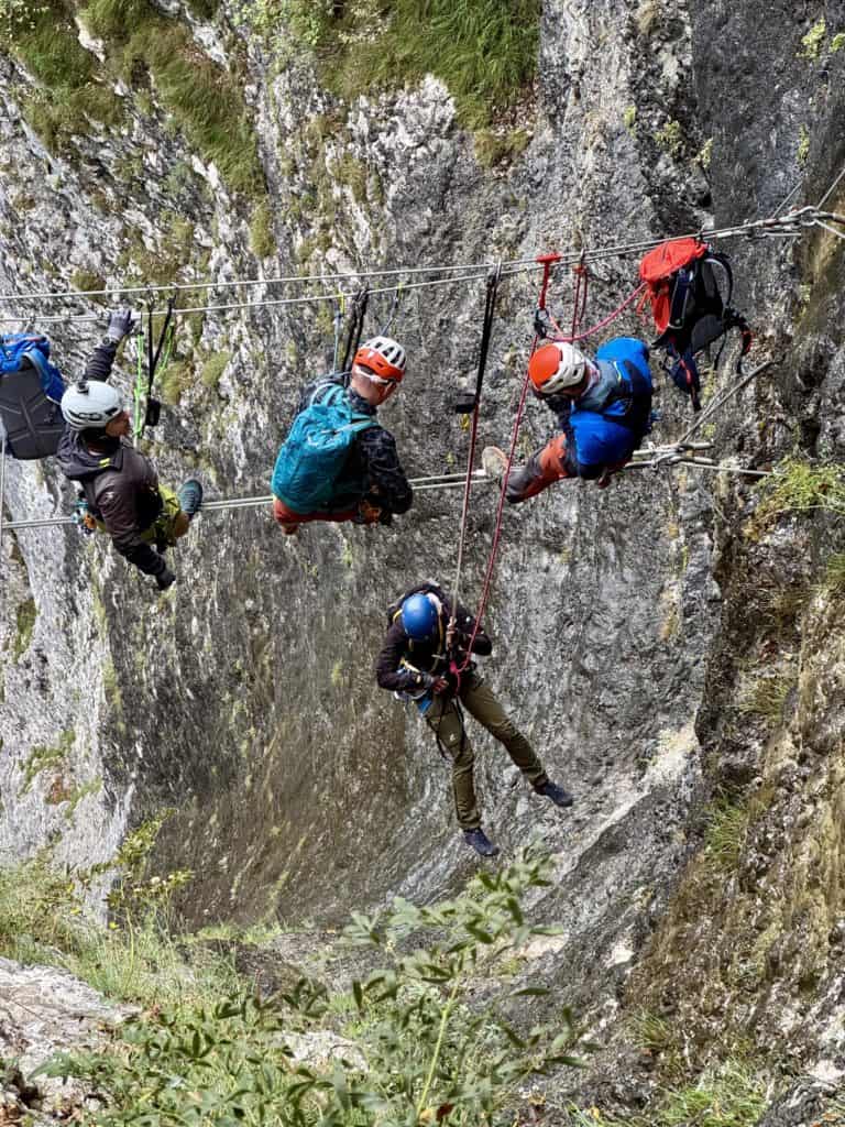 Via ferraty - kursy i szkolenia Vertisport - Summit Ready
