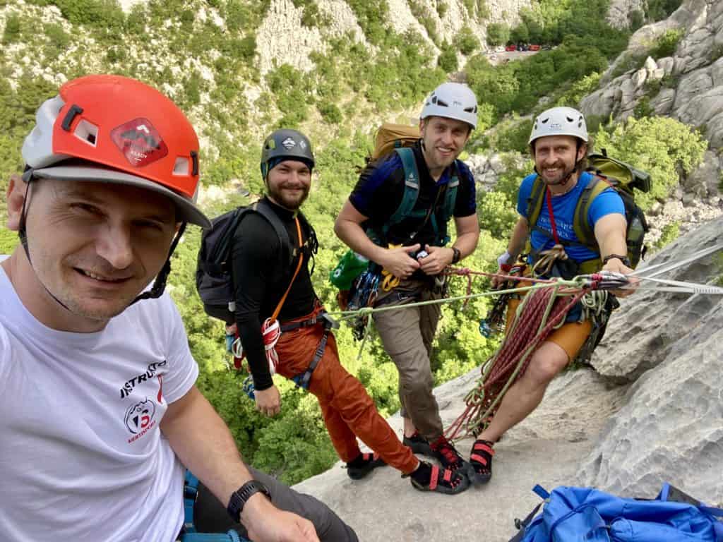 Kursy wspinaczki skałkowej SUMMIT READY - VERTISPORT w Paklenicy