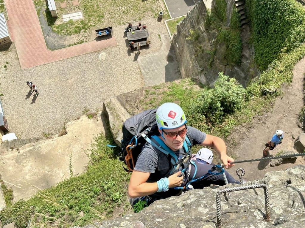Weekendowy kurs ferratowy VERTISPORT w Decinie