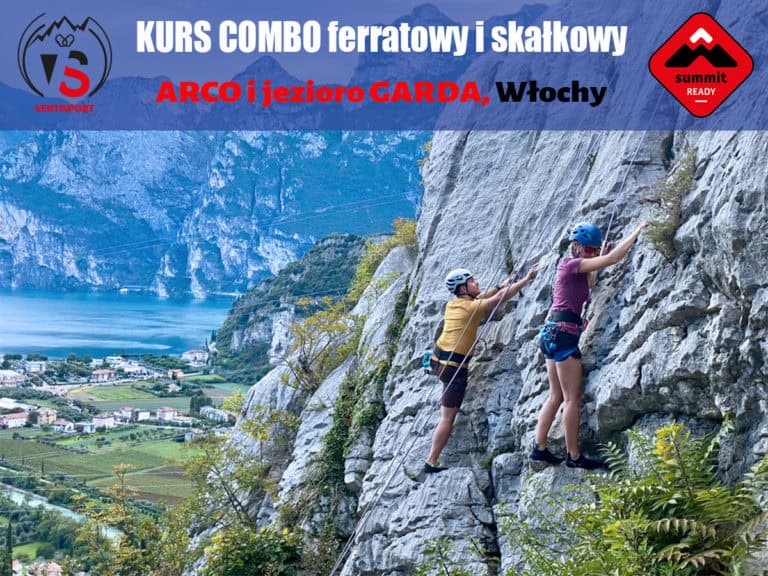 Kurs COMBO ferratowy i skałkowy w Arco - VERTISPORT
