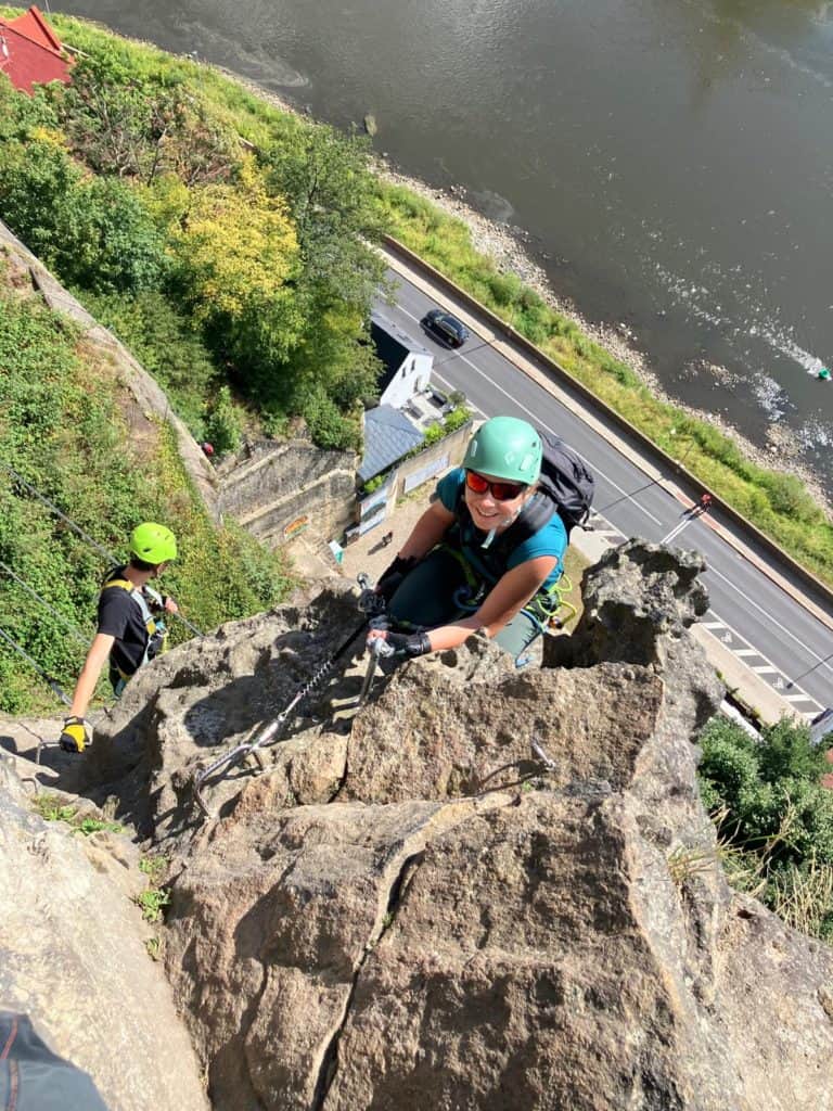 Weekendowy kurs ferratowy VERTISPORT w Decinie