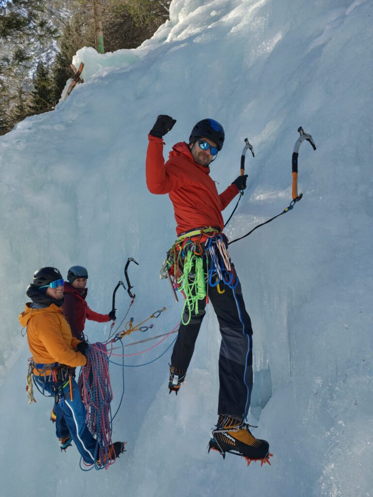 Kurs wspinaczki lodowej Vertisport w Austrii