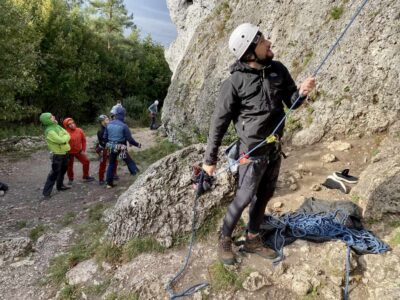 Moduł Technika Basic programu SUMMIT READY, czyli podstawowy kurs skałkowy po drogach ubezpieczonych, VERTISPORT