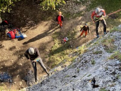 Moduł Technika Basic programu SUMMIT READY, czyli podstawowy kurs skałkowy po drogach ubezpieczonych, VERTISPORT